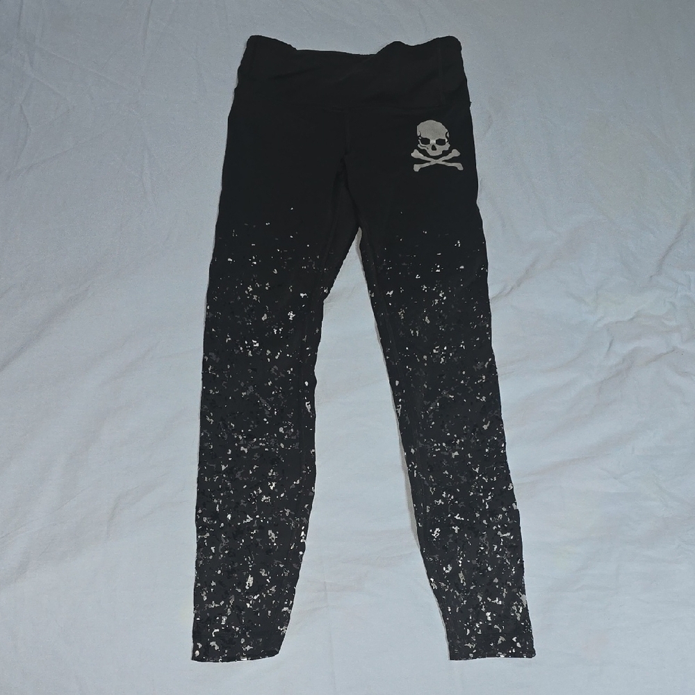 Lululemon Athletica Black and White Performance Leggings